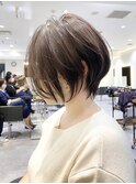 美シルエット×立体感×上質大人ショートボブ【担当BISA】