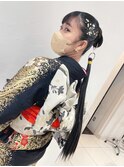 ＼ポニーテールアレンジ／