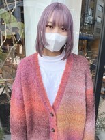 ヘアー アイス ルーチェ(HAIR ICI LUCE) ラベンダーカラー ハイトーン ケアブリーチ ブランド/城倉