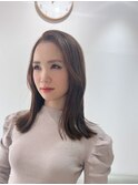 ブリーチなしベージュ
