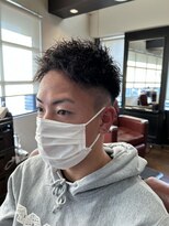 ディスパッチヘアー 今津店(DISPATCH HAIR) フェードスタイル×ツイストパーマ