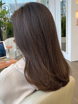 ディフィーノ 青山(DIFINO) 【DIFINO 青山】レイヤーカット＆ナチュラルブラウン