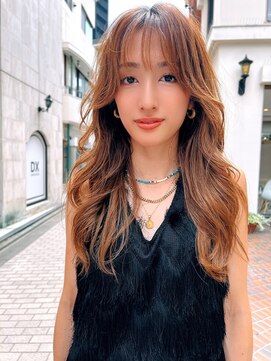 スティーロ 渋谷(Steelo) Steelo  ライトベージュ×小顔大人レイヤー