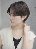 大人マッシュショート／丸みショート／イメチェン／30代40代50代