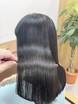 ランプ(Lamp) 【髪質改善】資生堂酸熱サブリミックtr ビフォアー&アフター