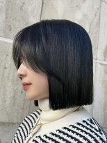 ラグーン 原宿 表参道(LAGOON)&nbsp;【LAGOON】韓国ボブ/ダークグレー