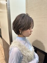 ハルキ ミナト ジャパン オオサカ(HARUKI MINATO japan OSAKA)&nbsp;40代50代小顔似合わせカットくびレイヤーエモージュ大人可愛い