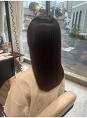 髪質改善ストレート
