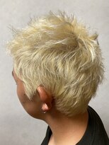 メンズヘアトーキョー 渋谷(MEN'S HAIR TOKYO) 抜きっぱなしブリーチ/ショートスタイル