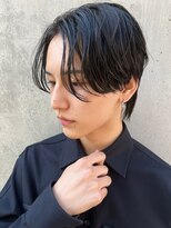 イオエ 心斎橋(ioe)&nbsp;コンマヘアナチュラルセンターパート【韓国風メンズヘア】