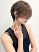 ジル ブラン 福岡(JIL BLAN)&nbsp;ハイライトレイヤーカットショートボブイルミナカラー天神大名