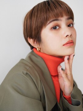 ミエル ヘア 新宿(miel hair) 大人マッシュショート　【新宿】