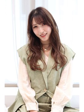 ビューティーアンドフリーハコ(Beauty&Free HACO) 大人可愛い/波ウェーブ/こなれ感/無造作セミロング