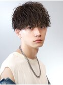 波巻きツイストスパイラルパーマMIX