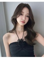 リッカ(LICCA)&nbsp;【LICCA 伊崎優李】小顔レイヤーカット/韓国ヘア/グレージュ