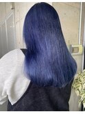 ブルーカラーハイトーン艶髪