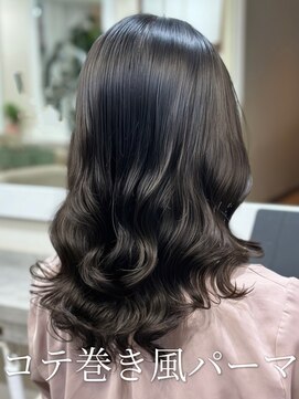アミー 銀座(Ammy) コテ巻き風パーマ/韓国風パーマ/レイヤーカット