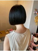 20代30代40代♪大人かわいい小顔ミニボブ☆シースルー前髪