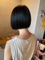 マイ ヘア デザイン 岡崎(MY hair design)&nbsp;20代30代40代♪大人かわいい小顔ミニボブ☆シースルー前髪