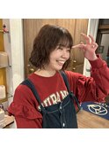 チェリーブラウンふわくしゅボブ
