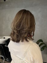 ブルックス&nbsp;白髪ぼかしハイライト