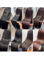 バンクスヘアー(BANK'S HAIR)&nbsp;髪質改善ケラチントリートメント暗めカラー