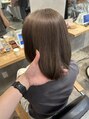 ラフィス ヘアールーチェ 樟葉店(La fith hair luce) 透明感たっぷりミルクティーブラウン☆☆