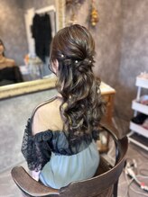 シェル(Shell) ハーフアップ/ハーフツイン