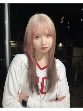 ヌル 神宮前店(Null) スラッシュカラー/ケアブリーチ/ブリーチカラー/神宮前/表参道