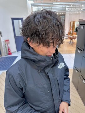 ユニ バイ マグ 長野店(Uni.by Mag) 波巻きパーマ◎メンズマッシュツイストスパイラルパーマ