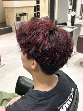 アヤラ オーガニックアンドスパ 東船橋店(AYALA) 【江添茉友】レッド/ハイライト/派手髪