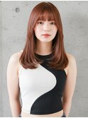 ★大人可愛い20代30代40代大人薄めバンク前髪くびレイヤー