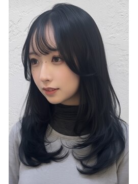 アナ ラーナ(Anna Lanna) 【ブルーブラック　レイヤーカット】野呂朱里