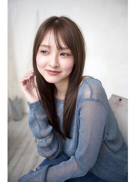 アール 北千住店(ar) 酸性ストレート/柔らか質感/アルカリフリー/マロンベージュ