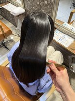 ルフュージュ バイ プロデュース 相模大野店(Refuge by Produce)&nbsp;【人気No3/髪質改善】カラー+オージュア(Aujua)2STEP TR