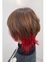 ヘアー ラウンジ シエル(Hair Lounge le Ciel)&nbsp;【こなれ感UP】ウルフ×インナーカラー