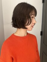 ロールアップスリーブス(ROLL UP SLEEVES) ニュアンスパーマ / オリーブブラウン