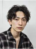 ニュアンスパーマ[メンズカット/江坂吹田/メンズパーマ/縮毛矯正