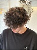 スパイラルパーマ