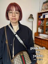 ヤーン(yearn)&nbsp;《ミニボブ×ピンクオレンジ◎》伏見/栄/名駅/矢場町/丸の内