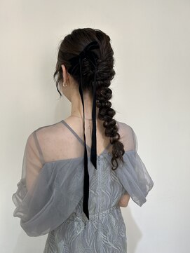 ヘアセットサロン クリアリティ(clarity) あみおろしスタイル