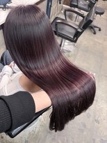 ペイププロドアイコン 博多(Peyp prod ICON) ブリーチなし暗めローズピンクレッドツヤカラー 博多SAKI