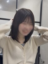 CHROMA private  salon【クロマ　プライベートサロン】【9月OPEN（予定）】&nbsp;鎖骨ラインbob