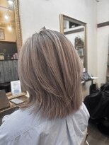 ヘアーアンドメイク モイ(hair&make Moi)&nbsp;ミディアムボブ