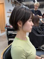 トト 船橋店(toto.)&nbsp;グレージュハッシュカットデザインカラーツートンカラー[船橋]
