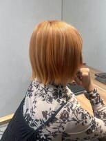 インスヘアー 関大前店(INCE HAIR) オレンジボブ