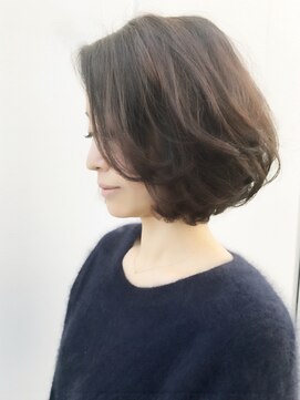 ルーファス 恵比寿 渋谷(Ruufus) フリンジ大人ボブ【Ruufus恵比寿渋谷】