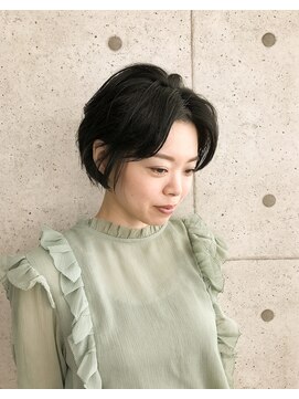 ア セカンド 清藤美容室第弐號(a sekand) ヘルシーショートボブスタイル