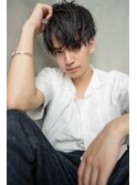 AUSTIN☆外ハネボブアッシュブラウンネオウルフツイストパーマ