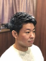ヒロギンザ 浜松町店(HIRO GINZA) 短髪でもかけられるメンズパーマスタイル